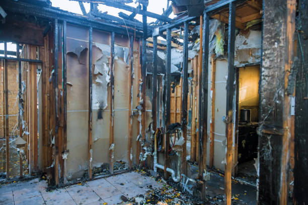 Professional Fire Damage Removal technician working in Buhl, ID
